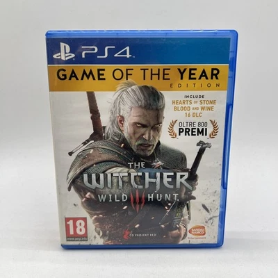 The Witcher III 3 Wild Hunt Game of the Year PS4 Sony Playstation 4 PAL ITA - Bild 1 von 4
