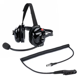 Bommeow Noise Isolation Headphone with Boom Mic for Motorola R7 MXP600 ION - Picture 1 of 6