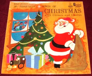 WALT DISNEY PRESENTS FAVOURITE SONGS OF CHRISTMAS..VINYL LP EX 1973 DQ1239E - Imagen 1 de 1