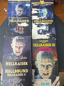 VHS Tape Movie Horror HELLRAISER lot -ii, III, And Clive Barker - Picture 1 of 10
