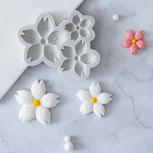 Silikonform für 3D-Blüten– 3-teiliges Set - Bild 1 von 6
