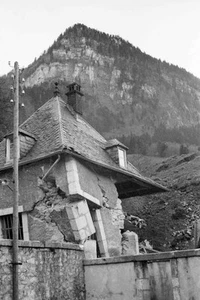 The restoration Grande Chartreuse monastery after floods Saint Pie- 1935 Photo - Bild 1 von 1