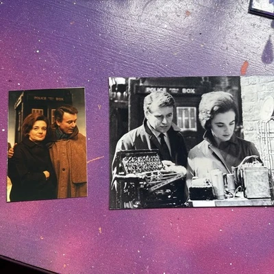 Doctor Who Photographs Ian Chesterton And Barbara Wright 1st Doctor - Image 1 of 4