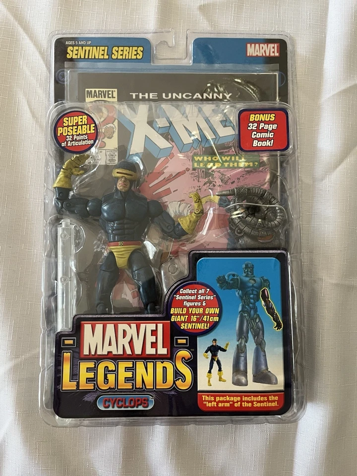 Marvel Legends Toybiz 2005 - Cyclops X-Men - Sentinel serie BAF - NUEVO sellado Foto 1 de 1