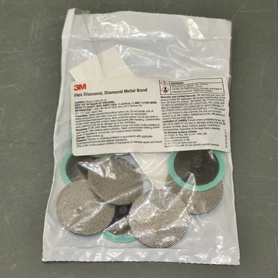 (10) 3M 6234J Quick Change Discs 85239, 1-1/2", Diamond Coated, M125 MIC, TR 3 - Image 1 of 4