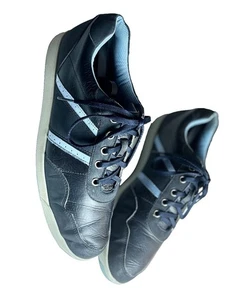Footjoy Golf Shoes Mens Size 10 Blue W/ Rubber Spike Leather And comfortable - Picture 1 of 11