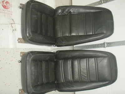 1976 1977 1978 Corvette 76 77 78 chevrolet chevy Black  Bucket Seats Pair - Image 1 of 4