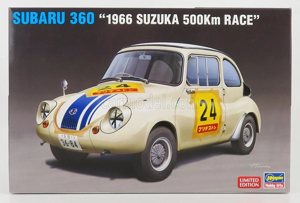 1/24 HASEGAWA - SUBARU - 360 N 24 500km SUZUKA 1966 20569 - Immagine 1 di 1