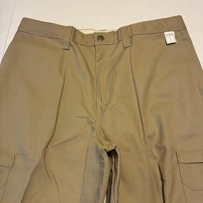 Dickies Cargo Khaki Pants Men's Unisex Relaxed Fit Work Utility Pants Size 36 - Image 1 of 4