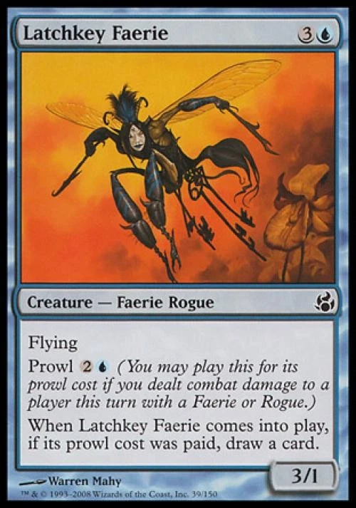 Latchkey Faerie - Light Play MTG Morningtide - Image 1 of 1
