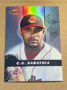 Bowman's Best 2000 - refractor - C.C. SABATHIA INDIANS ROOKIE #118 - Imagen 1 de 2