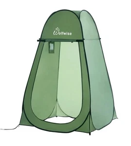 WolfWise Tienda Pop Up Ducha Inodoro Portátil Privacidad Vestuario Exterior - Imagen 1 de 12