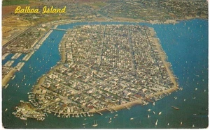 Newport Beach Balboa Island Antenne 1971 CA - Bild 1 von 2