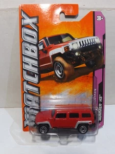 2011 Matchbox Red Hummer H3 MBX Mountain 9 of 10 - Picture 1 of 1