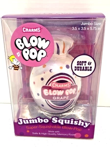CHARMS BLOW POP Jumbo Size Squishy Memory Foam Keeps Its Form Stress Relief - Picture 1 of 9