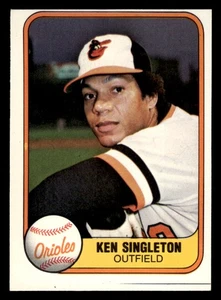 Ken Singleton 1981 Fleer #188 Baltimore Orioles - Imagen 1 de 2