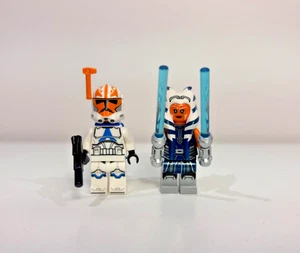 LEGO Star Wars Ahsoka Tano + 332nd Clone Trooper Minifigures Lot – Authentic - Picture 1 of 8