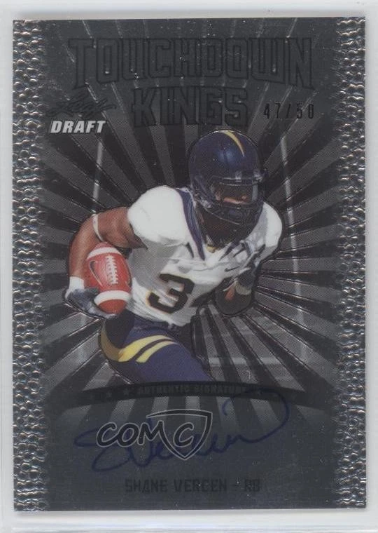 2011 Leaf Metal Draft Touchdown Kings /50 Shane Vereen #TK-SV1 Rookie Auto RC - Image 1 of 2