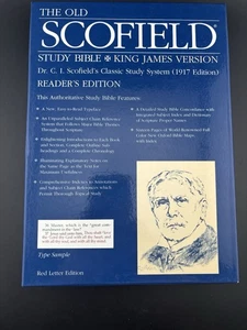 Alte Scofield® Studienbibel, KJV, Standardausgabe. *TOP* pg. zustand. - Bild 1 von 6