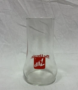 7UP Upside Down Glass  The Uncola 7-Up 1970s Vintage Glass Advertising Libbey - Picture 1 of 7