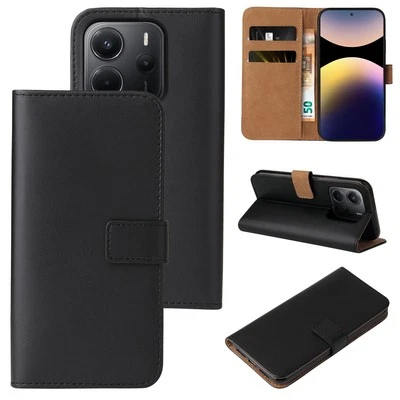 Handyhülle für Xiaomi Redmi Note 14 Schutz Klapphülle Tasche Book Fliphülle Case - Bild 1 von 4