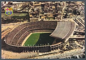 SPAGNA ESPAÑA BARCELLONA BARCELONA 04a STADIO ESTADIO CALCIO SPORT Cartolina - Picture 1 of 1