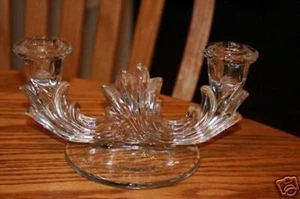 Par de candelabros barrocos Fostoria - Imagen 1 de 1