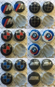 SET OF 4 B M W Alloy Wheel Centre Cap 68mm 6.8cm - Picture 1 of 10