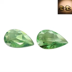 Certified Alexandrite 0.59 Carats. Colour Change Pear Pair. Origin Sri Lanka. - Picture 1 of 11