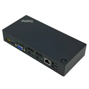 Lenovo Thinkpad USB-C Dock 40A9 mit USB3.0 Dockingstation ohne Netzteil - Bild 1 von 3