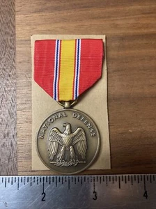 National Defense Service NDSM Full Size Medal & Ribbon Set Box - Picture 1 of 4