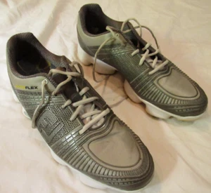 TACOS DE GOLF FOOTJOY FJ HYPER FLEX PARA HOMBRE TALLA 10,5 GRIS BLANCO FTF 2,0 PUNTA SUAVE - Imagen 1 de 7