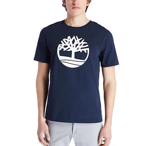 Timberland T-Shirt da Uomo Kennebec River Tree Blu Taglia S Cod TB0A2C2R433 - 9M - Foto 1 di 6