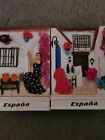 Espana (Spain) Traditional Town/ Courtyard Magnets (Two Magnets) (Never used) 