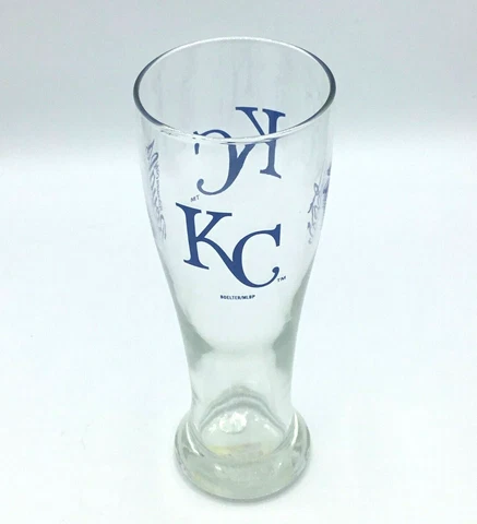 KANSAS CITY ROYALS 16 OZ GAME DAY LOGO PILSNER GLASS FROM BOELTER Cover