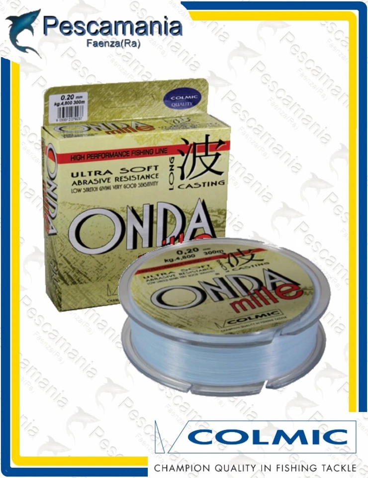 Monofilo Giapponese Colmic Onda Mille surfcasting mt.300 - Immagine 1 di 1