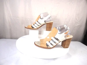 New TOMS Women's Size 11 W Majorca Woven Sandals - Honey Suede/Yarn Dye - Picture 1 of 10