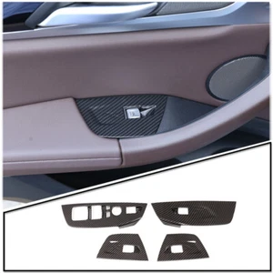 ABS carbono ventana de vidrio panel elevador de vidrio para automóvil borde de cubierta para BMW X3 G01 2018-2020 - Imagen 1 de 12