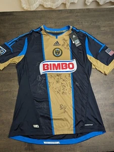 Rare And Autographed Adidas Team Autographed Philadelphia Union Jersey Size XL - Picture 1 of 1