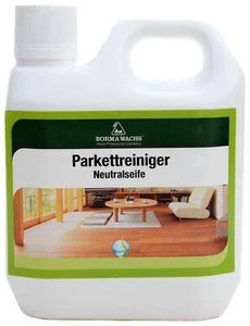 1 L Profi Parkett Reiniger Holzboden Dielen Pflege Kratzerentferner Neutralseife - Bild 1 von 2