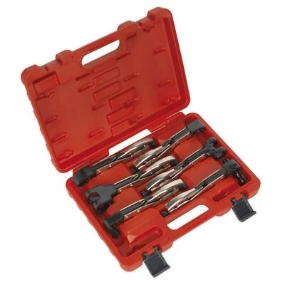 Sealey Axial Locking Grip Set 6pc Welding Clamps & Grips Welder’s Pliers DIY - Image 1 of 4