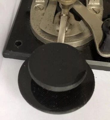 HAMWURX Morse code Navy Style Knob