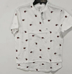 rue 21 hawaiien mens shirt xl White Roses - Picture 1 of 3
