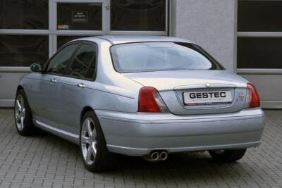 Gestec Silenciador 2x80mm Oblicuamente Con Amortiguador para MG ZT190 Limo 2.5l - Imagen 1 de 4