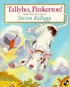 Great Dane Children's Paperback Book: Tallyho, Pinkerton! PB - Picture 1 of 2