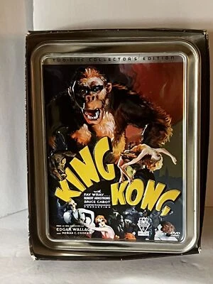 KING KONG 2-DISC COLLECTOR'S EDITION 2005 DVDs IN METAL TIN Box - Image 1 of 4