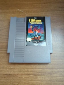 Ultima Quest Of The Avatar Game for NES Nintendo In Box with Map - Picture 1 of 5
