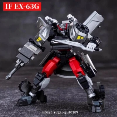Iron Factory IF EX-63G Ginran Blue Light Knight Samurai Series Action Figure - Image 1 of 4