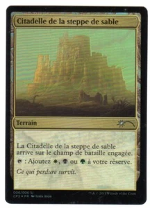 MAGIC MTG Clash Pack Promos CP3 #6 Citadelle de la steppe de sable UNCO FOIL - Imagen 1 de 1