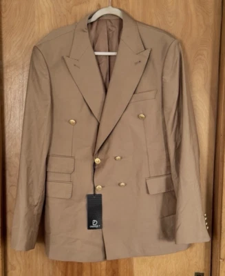 Harrell's Menswear Dapper 7 Double Breasted Blazer Sport Coat Jacket US Size 46 - Image 1 of 4